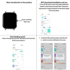SENBONO Montre connectée SENBONO pour femmes, appel sans fil (répondre/passer un appel), moniteur de fréquence cardiaque, rappel de période menstruelle, étanche IP68, montre connectée sport pour le suivi de la forme physique, Android iOS