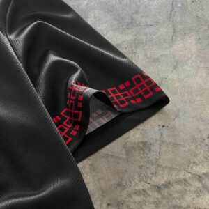 AXEPEAK Polo à col polo, manches courtes, avec impression numérique, étiquette de couture latérale, version ample pour hommes