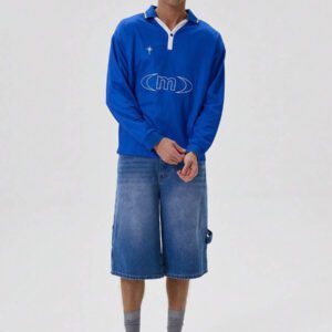 Musero Maillot de football à manches longues Sweat-shirt de sport