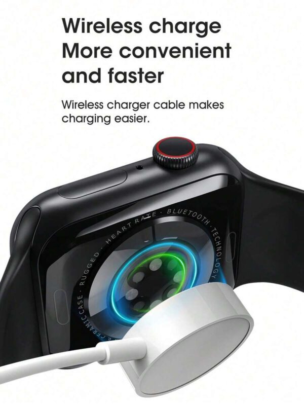 Microwear Montre connectée de sport pour hommes et femmes, série 10, moniteur d'activité physique et de sommeil, moniteur de fréquence cardiaque, écran personnalisable, compatible Android et iOS – Image 28