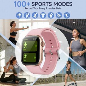 SIMSONLAB Montre connectée 2025 avec écran tactile de 1,83", montre connectée pour hommes et femmes, compatible avec les téléphones Android et iOS, étanche à la vie, tracker de fitness