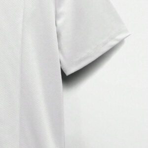 NEON BLANC Polo tricoté de couleur unie pour homme, style casual et streetwear pour un usage quotidien