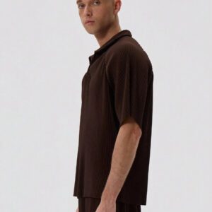 Musero Chemise polo plissée