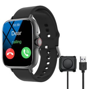 Montre connectée, appel sans fil/numérotation, rappels d'applications variées, convient aux hommes et aux femmes, montres de sport, fond d'écran personnalisable, cadeaux de vacances, cadeaux d'anniversaire
