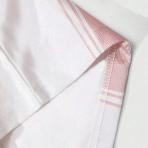 ROMWE MEN Street Life Polo chemise de sport rayée pour hommes, convient pour le port casual au printemps et en été