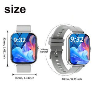 Smartwatch Universelle Pour Hommes Et Femmes, Rappel D'informations, Lecture De Musique Et Montre Intelligente Pour Répondre Au Téléphone