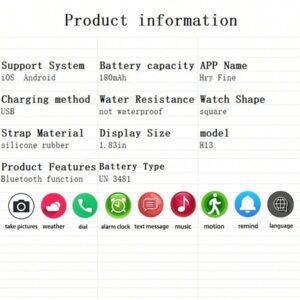 Smartwatch Universelle Pour Hommes Et Femmes, Rappel D'informations, Lecture De Musique Et Montre Intelligente Pour Répondre Au Téléphone