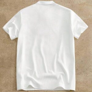HIMLAND Polo à manches courtes décontracté en tricot jacquard coupe régulière, convient pour un port quotidien