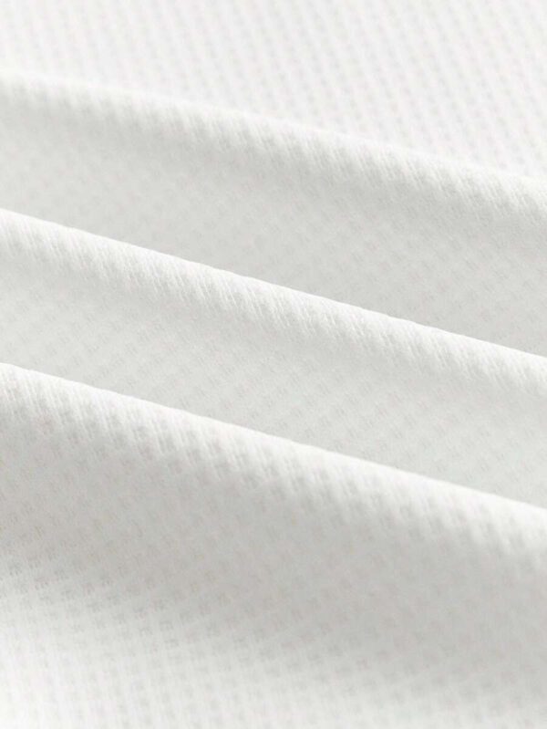 HIMLAND Polo à manches courtes décontracté en tricot jacquard coupe régulière, convient pour un port quotidien – Image 31