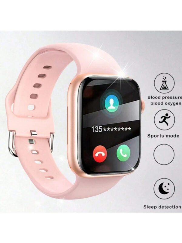 Montre Intelligente Universelle Pour Hommes Et Femmes, Rappel D'informations, Lecture De Musique Et Réponse Aux Appels Téléphoniques – Image 2