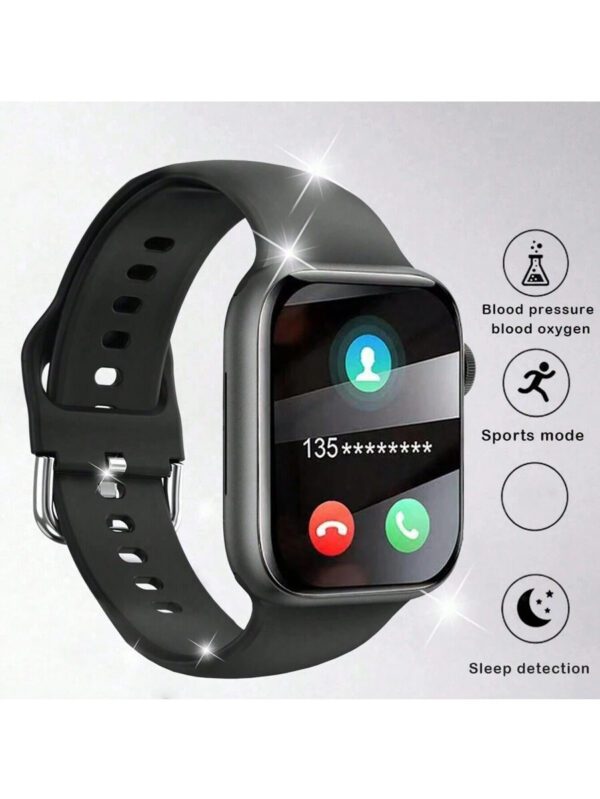 Montre Intelligente Universelle Pour Hommes Et Femmes, Rappel D'informations, Lecture De Musique Et Réponse Aux Appels Téléphoniques – Image 4