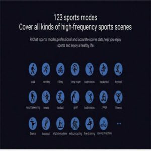 CHAONB Nouvelle montre connectée sport avec lecteur de musique, passer et répondre aux appels, notifications de messages, affichage météo. Montre connectée 2025 pour femmes et hommes. Surveillance de la fréquence cardiaque, du sommeil, du podomètre, alarme, télécommande. Affichage d'informations, localisation d'appareil.