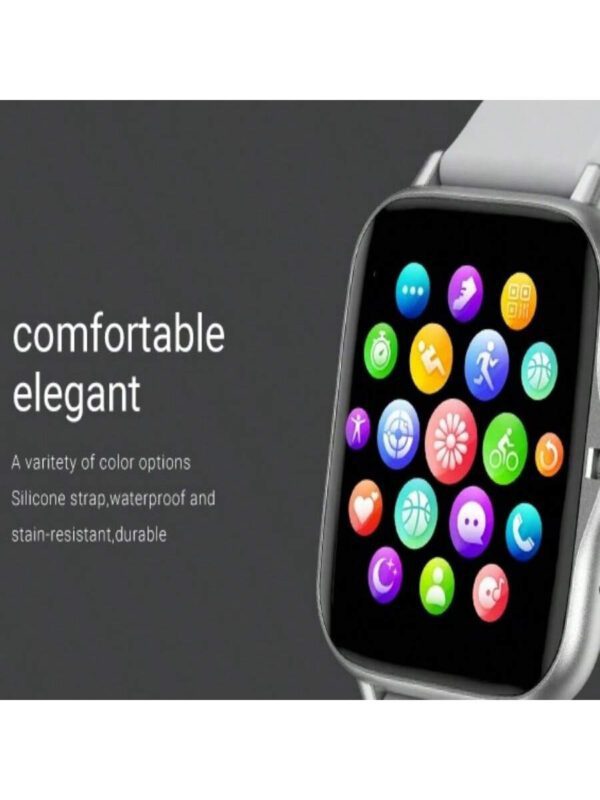 CHAONB Nouvelle montre connectée sport avec lecteur de musique, passer et répondre aux appels, notifications de messages, affichage météo. Montre connectée 2025 pour femmes et hommes. Surveillance de la fréquence cardiaque, du sommeil, du podomètre, alarme, télécommande. Affichage d'informations, localisation d'appareil. – Image 7