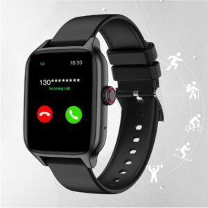 NOUVEAU Montre connectée multifonctionnelle unisexe, modes sportifs, suivi de la distance, contrôle de la musique, appareil photo à distance, appel sans fil, cadran personnalisé, rappel SMS/alarme, affichage météo, écran tactile pleine surface de 1,44", compatible avec les smartphones iOS/Android
