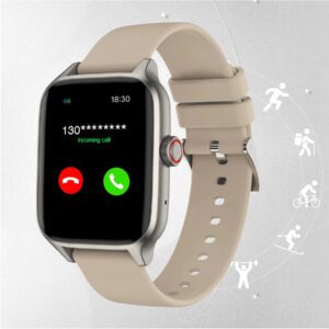 NOUVEAU Montre connectée multifonctionnelle unisexe, modes sportifs, suivi de la distance, contrôle de la musique, appareil photo à distance, appel sans fil, cadran personnalisé, rappel SMS/alarme, affichage météo, écran tactile pleine surface de 1,44", compatible avec les smartphones iOS/Android