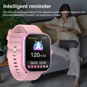 Nouvelle montre connectée Sport unisexe avec écran tactile full touch de 2,01 pouces et bracelet en silicone. Avec plus de 100 modes sport, appel sans fil, connexion sans fil à l'application, caméra à distance, musique sans fil, alarme, prévisions météorologiques, affichage TFT et batterie 180mAh. Cadeau idéal pour les hommes, les femmes, les amis, les amoureux et les parents pour les fêtes