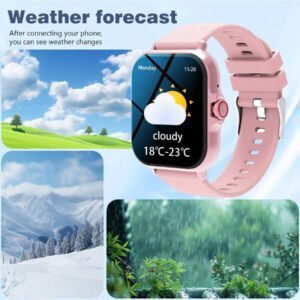 Montre connectée, appel sans fil/numérotation, diverses notifications d'applications, convient aux hommes et aux femmes, montres de sport, rappel d'informations, pour iOS/Android