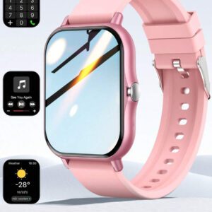 Montre intelligente d'étudiant avec fonctions d'appel téléphonique, de musique, de suivi de la condition physique, d'affichage météorologique et de jeux, nouvelle version