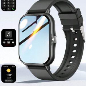 Montre intelligente d'étudiant avec fonctions d'appel téléphonique, de musique, de suivi de la condition physique, d'affichage météorologique et de jeux, nouvelle version