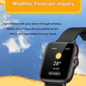 1 pièce Montre connectée sportive idéale pour les adolescents, écran tactile HD 1,83" grand écran, prise d'appel téléphonique, podomètre, calories, modes sportifs multiples, alarme, rappel d'appel/message, lecture de musique, rappel de sédentarité, compatible Android et iOS, convient pour l'école, le sport, les fêtes et autres scénarios