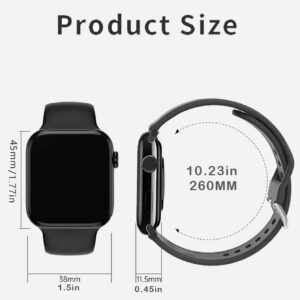 Montre intelligente pour homme et femme en édition sport avec bracelet en silicone tactile d'écran complet HD de 2,01 pouces. Comprend des fonctions telles que l'appel et la réception de téléphone, le compteur de pas/calories, plusieurs modes de sport, les notifications d'appel/message et autres fonctions intelligentes multifonctionnelles, compatible avec les téléphones Android/iOS.