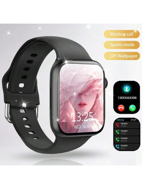 Montre Intelligente De Sport Unisexe Avec Rappel De Message, Contrôle De Musique, Contrôle De La Caméra Et Fonction – Image 2