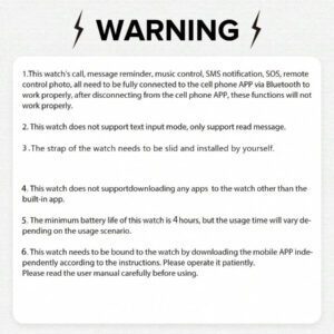 Montre Intelligente De Sport Unisexe Avec Rappel De Message, Contrôle De Musique, Contrôle De La Caméra Et Fonction