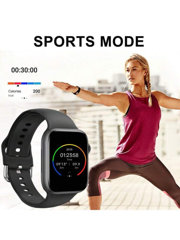 Montre Intelligente De Sport Unisexe Avec Rappel De Message, Contrôle De Musique, Contrôle De La Caméra Et Fonction – Image 8