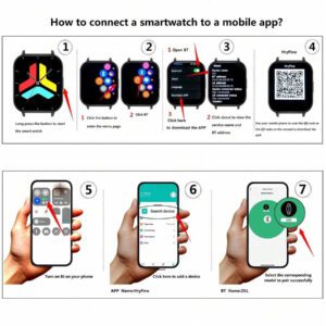 Montre connectée, appel sans fil/composition, multi-mode sport, convient aux hommes et aux femmes, rappel d'information, montres de sport, compatible avec iPhone/Android