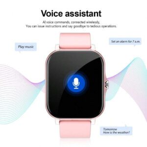 Montre connectée sport haute définition tactile de 4,65 cm, montre pour hommes, appel sans fil, rappel de message, rappel d'alarme, plusieurs modes sport, photographie à distance, lecture de musique, montre connectée multifonction, compatible avec les smartphones Android et iOS