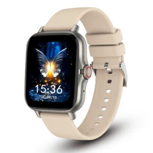 La nouvelle montre connectée de sport pour hommes et femmes propose des fonctionnalités telles que l'appel/la réponse, le comptage des pas, le suivi des calories, le suivi de la distance, les modes multi-sports, le contrôle de la musique, la caméra à distance, le réveil, les notifications d'appels, une montre connectée multifonctions. Équipée d'une batterie lithium-ion 150 mAh et d'un écran tactile plein écran de 1,44 pouces, compatible avec les smartphones iOS et Android.