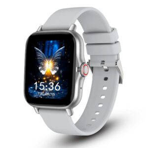 La nouvelle montre connectée de sport pour hommes et femmes propose des fonctionnalités telles que l'appel/la réponse, le comptage des pas, le suivi des calories, le suivi de la distance, les modes multi-sports, le contrôle de la musique, la caméra à distance, le réveil, les notifications d'appels, une montre connectée multifonctions. Équipée d'une batterie lithium-ion 150 mAh et d'un écran tactile plein écran de 1,44 pouces, compatible avec les smartphones iOS et Android.