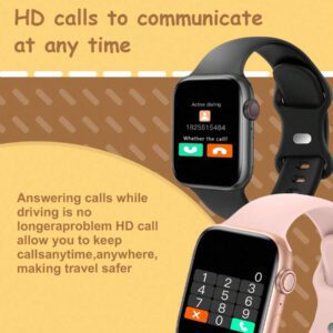 1 pièce Montre connectée multifonctionnelle pour enfants avec écran tactile de 1,44 po, bracelet en silicone, plusieurs modes sportifs, contrôle de l'appareil photo, notifications des réseaux sociaux, compatible Bluetooth avec Android et iOS, convient pour l'école, les sports et autres occasions
