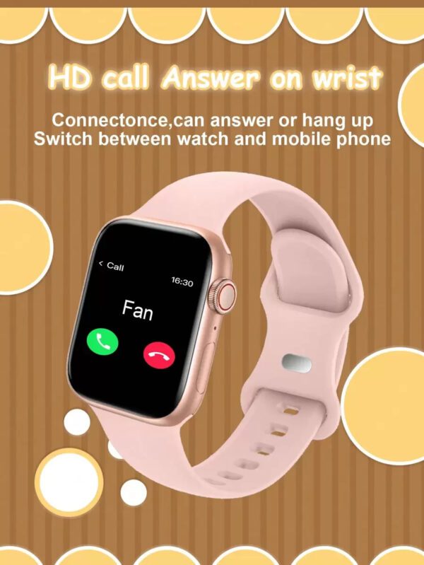 1 pièce Montre connectée multifonctionnelle pour enfants avec écran tactile de 1,44 po, bracelet en silicone, plusieurs modes sportifs, contrôle de l'appareil photo, notifications des réseaux sociaux, compatible Bluetooth avec Android et iOS, convient pour l'école, les sports et autres occasions – Image 13