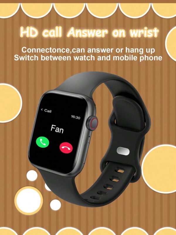 1 pièce Montre connectée multifonctionnelle pour enfants avec écran tactile de 1,44 po, bracelet en silicone, plusieurs modes sportifs, contrôle de l'appareil photo, notifications des réseaux sociaux, compatible Bluetooth avec Android et iOS, convient pour l'école, les sports et autres occasions – Image 22