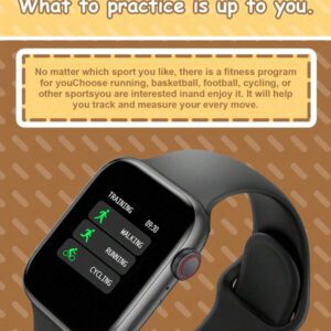 1 pièce Montre connectée multifonctionnelle pour enfants avec écran tactile de 1,44 po, bracelet en silicone, plusieurs modes sportifs, contrôle de l'appareil photo, notifications des réseaux sociaux, compatible Bluetooth avec Android et iOS, convient pour l'école, les sports et autres occasions