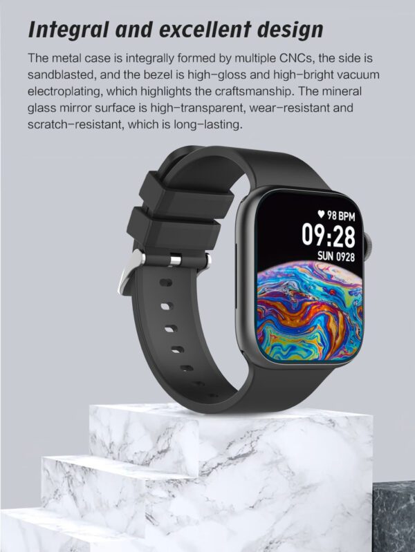 Nouvelle montre intelligente à la mode pour étudiants, avec fonctions d'appel, de musique, de météo et de sport – Image 6