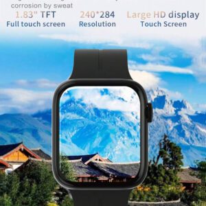 Nouvelle montre intelligente à la mode pour étudiants, avec fonctions d'appel, de musique, de météo et de sport