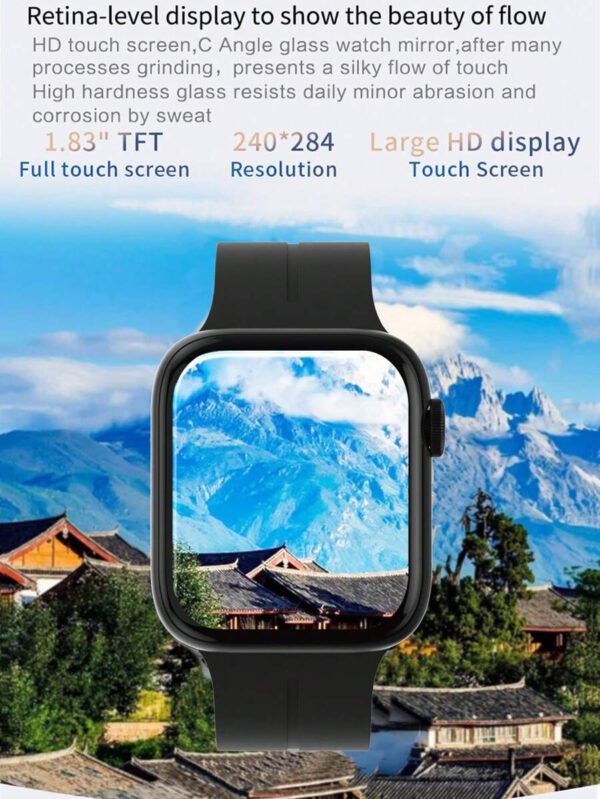 Nouvelle montre intelligente à la mode pour étudiants, avec fonctions d'appel, de musique, de météo et de sport – Image 8