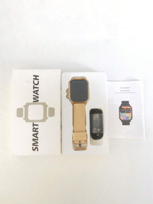 Montre intelligente avec écran tactile HD de 1,85 pouces, appel/numérotation sans fil, notifications d'applications multiples, convient aux hommes et aux femmes, tracker de fitness, cadran personnalisable, contrôle de la musique, compatible avec Apple/Android – Image 5