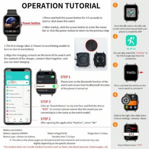 Nouvelle montre intelligente en silicone confortable pour hommes et femmes, écran tactile pleine surface de 1,83", composer/répondre aux appels, compteur de calories, modes multisports, alertes de notification, réveil, compatible avec les smartphones Android et iOS, cadeau parfait pour diverses fêtes et célébrations