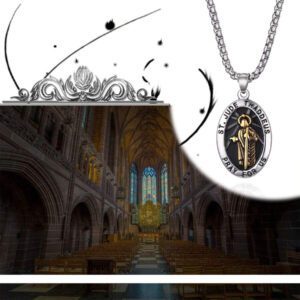 JEWELRYWE Collier JewelryWe pour homme, chaîne en acier inoxydable avec pendentif, nœud celtique irlandais, nœud celtique irlandais Triquetra, argent