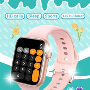 1 pièce Montre connectée multifonction pour enfants et adolescents avec bracelet en silicone de 4,65 cm, prise en charge des modes sportifs, contrôle de l'appareil photo, applications sociales, rappel de notification, Bluetooth pour Android et iOS, batterie 180mAh, convient pour l'école et les sports