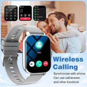 Montre connectée universelle pour hommes et femmes, rappel d'informations, lecture de musique et réponse téléphonique