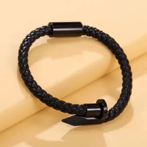RINTOLER À La Mode Et Populaire Homme Ongle Design Bracelet En Acier Inoxydable Pour Bijou Cadeau Et Pour A Élégant Look