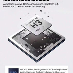 Écouteurs intra-auriculaires sans fil Pods ANC avec réduction de bruit (-36 dB) et étui de chargement MagSafe, 30 h d'autonomie, stéréo Hi-Fi 360°, étanches, pour téléphones Android/lPhone, AlRPods Pro, iPad, iOS, ordinateurs portables, pour iOS, utilisateurs Android, cadeaux pour la famille, les amis, les enfants, les anniversaires, le printemps, les petits amis, les petites amies, les vacances, Pâques. Petits écouteurs intra-auriculaires sans fil, portables, avec étui de chargement.