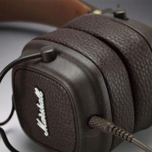 Marshall Casque sans fil Major III 3 avec micro, écouteurs de jeu avec graves profonds, pliables, pour sports et musique rock. Casque Bluetooth