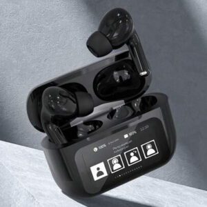 Écouteurs véritablement sans fil, étui intelligent amélioré, écouteurs antibruit actifs et réduction du bruit avec appel HD, étanche, son premium immersif pour iOS Android, écouteurs de musique, sport, entraînement