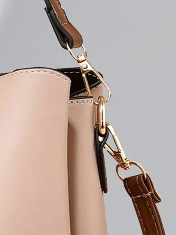 Sac seau à bandoulière mode PLANEE, cadeau de la fête des mères, cadeaux pour maman, essentiels de maman, sac de maman pour sortir, sacs de travail chics pour femmes – Image 18