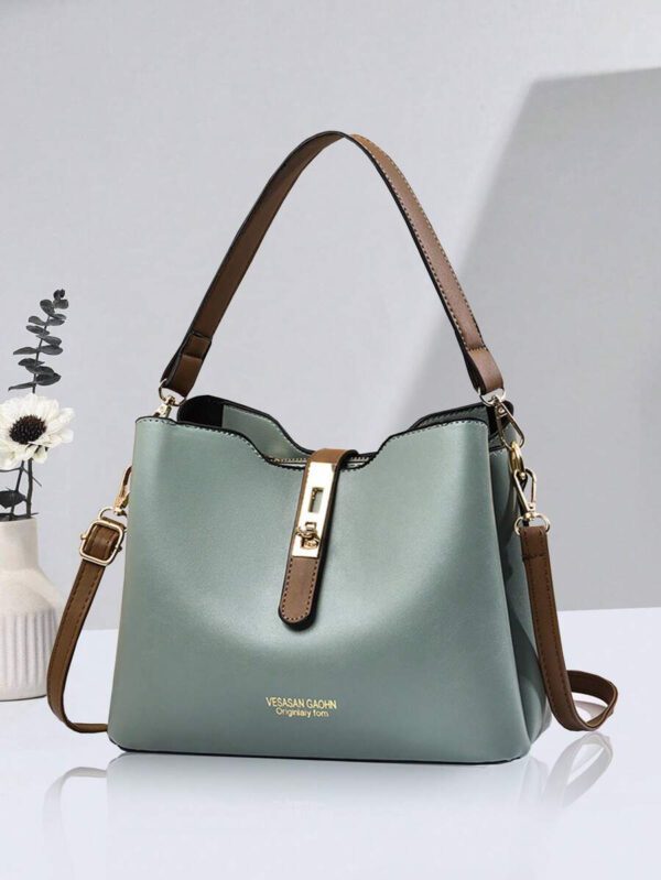 Sac seau à bandoulière mode PLANEE, cadeau de la fête des mères, cadeaux pour maman, essentiels de maman, sac de maman pour sortir, sacs de travail chics pour femmes – Image 21